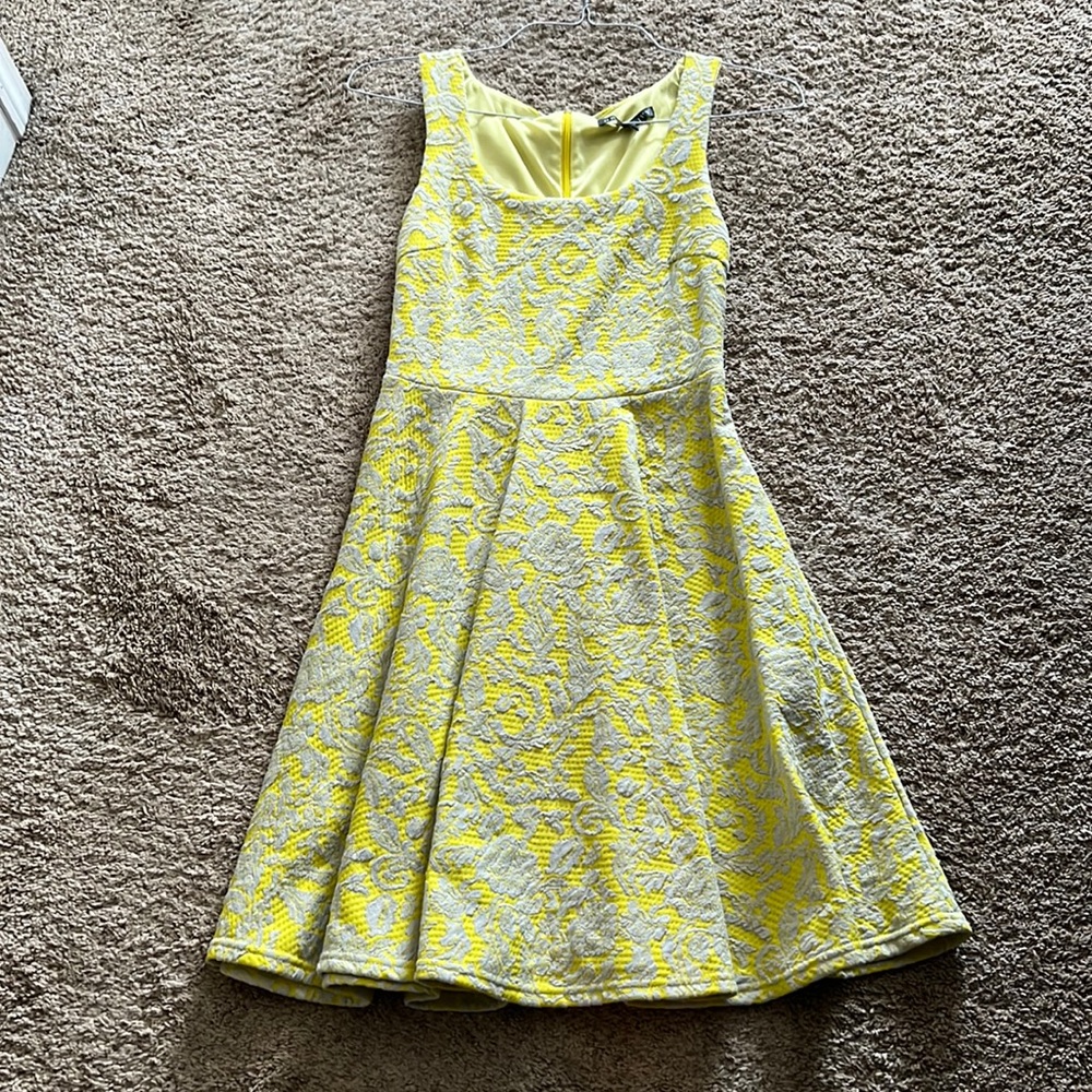 Stitch Fix dress, size medium. Yellow, brand is Brixon Ivy